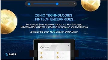 Safir - Zeniq - Registration - Blockchain & voolnode - Tokenisation