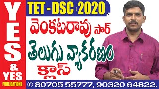 TET-DSC  తెలుగు వ్యాకరణం క్లాస్  || YES & YES