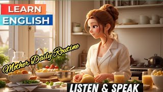 Mother Daily Routine | Improve Your English | English Listening Skills | Speaking Skill | Daily Life