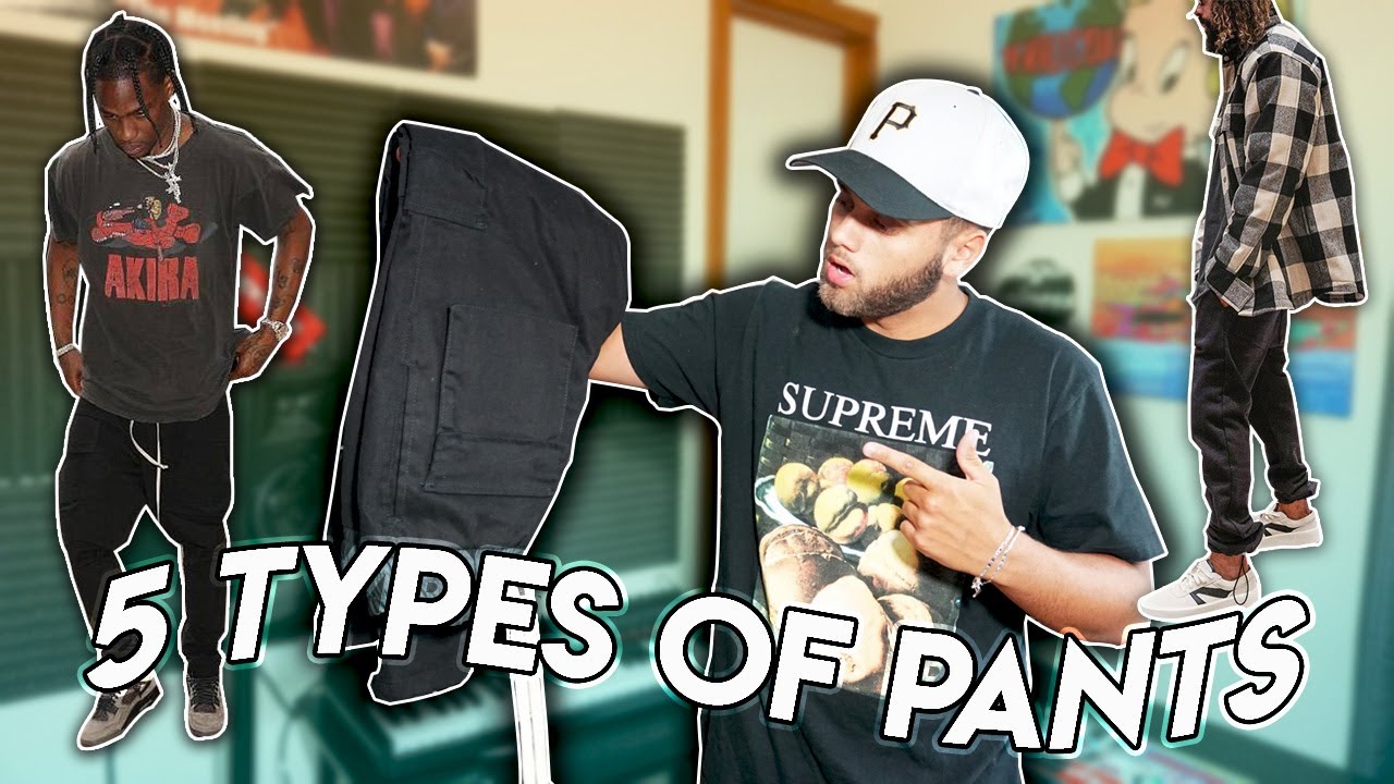 TOP 5 PANTS TO WEAR WITH SNEAKERS | 5 BACK TO SCHOOL PANTS - YouTube