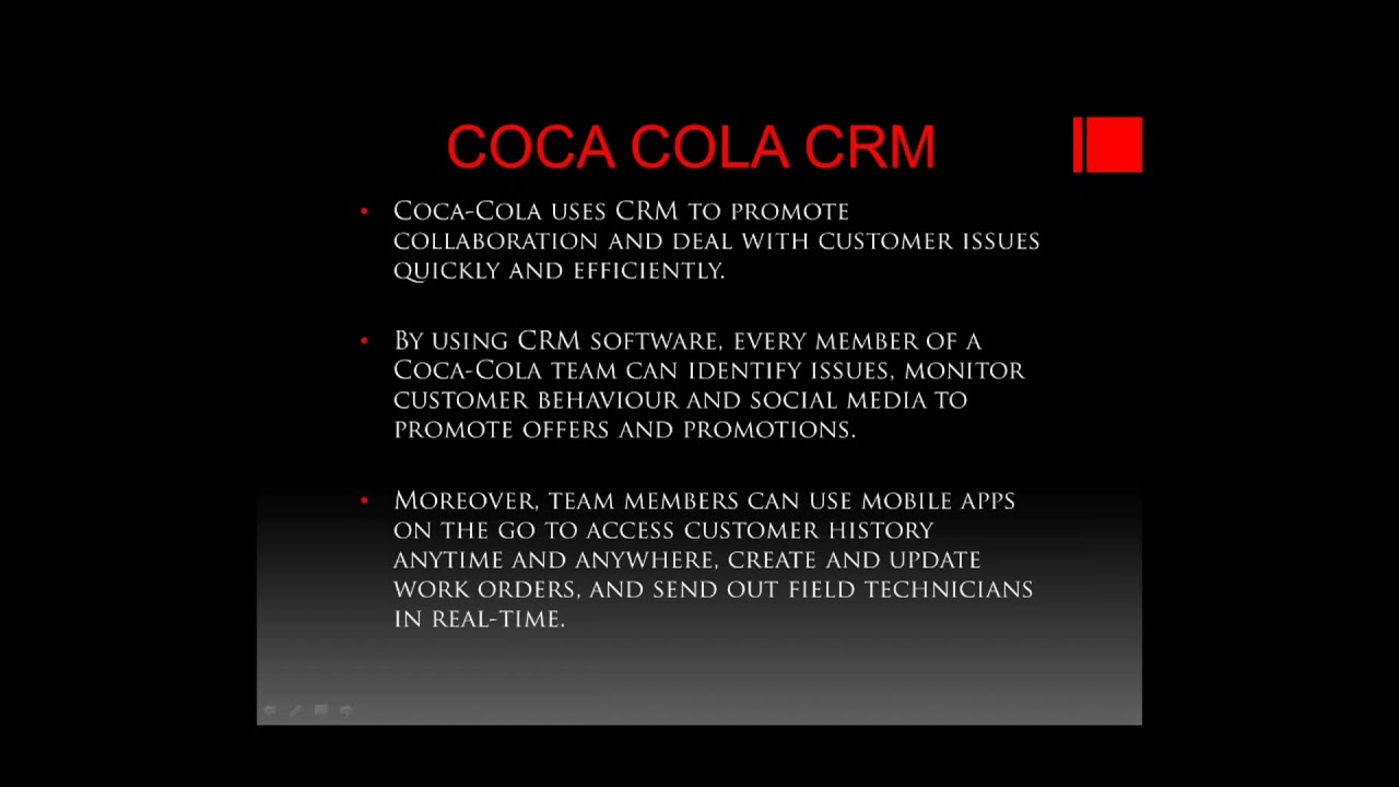 coca cola crm case study