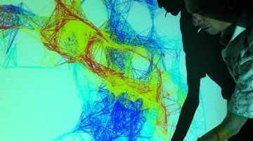 [[gh00st]] testing interactive video wall