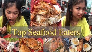 Top Seafood Eaters | start 4:40 PM to 7:30 PM finished @rathaheang.