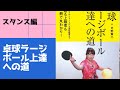 「卓球　ラージボール上達への道」３