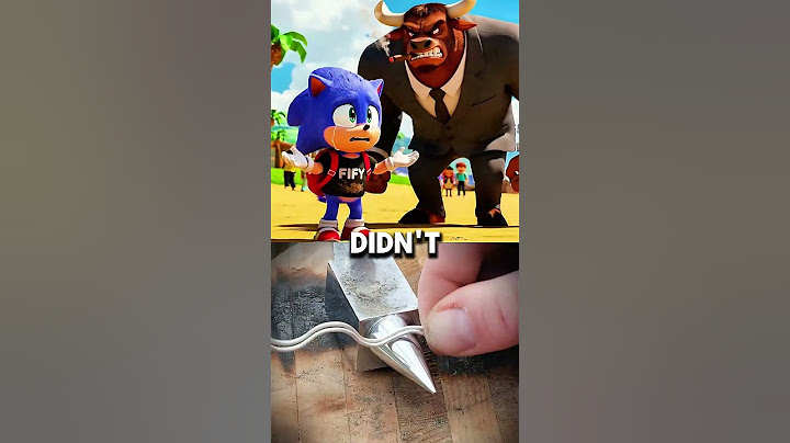 Sonic's Sad Story, He's framed by Shadow and Silver, but the satisfying twist at the end is perfect.