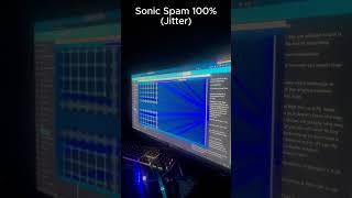 Sonic Spam Jitter 100% #shorts