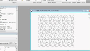 Easy Revit (2011) -XX- Create Custom Hatch Patterns
