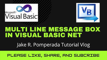 Multi Line Message Box in VB NET