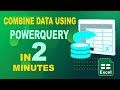 Excel for Beginners | Merge Data in 2 Minutes! Power Query Trick | #excel