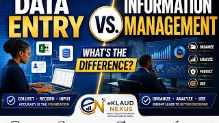 Data Entry vs. Information Management: What's the Difference