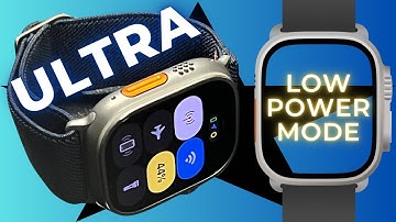 Apple Watch ULTRA - LOW POWER MODE - HOW LONG DOES IT LAST???  #applewatchultra #applewatch #apple