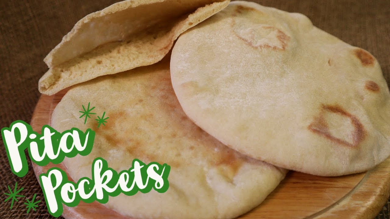 Middle Eastern Pita Bread Only 4 Ingredients with a Traditional