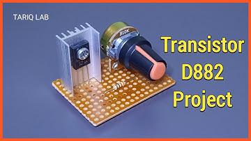 12V LED Controller Using D882 Transistor