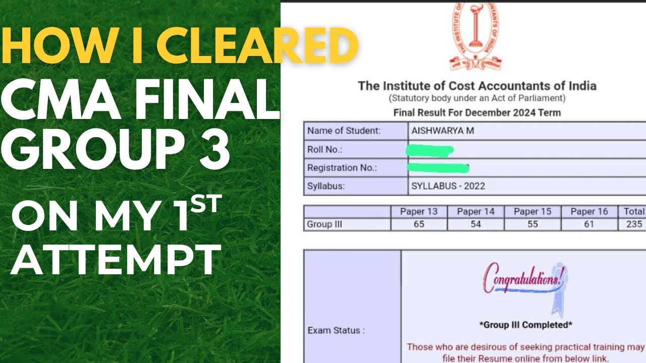 Как я сдал экзамен CMA Final Group 3 с первой попытки без должной подготовки/ Исследование CMA Fi...