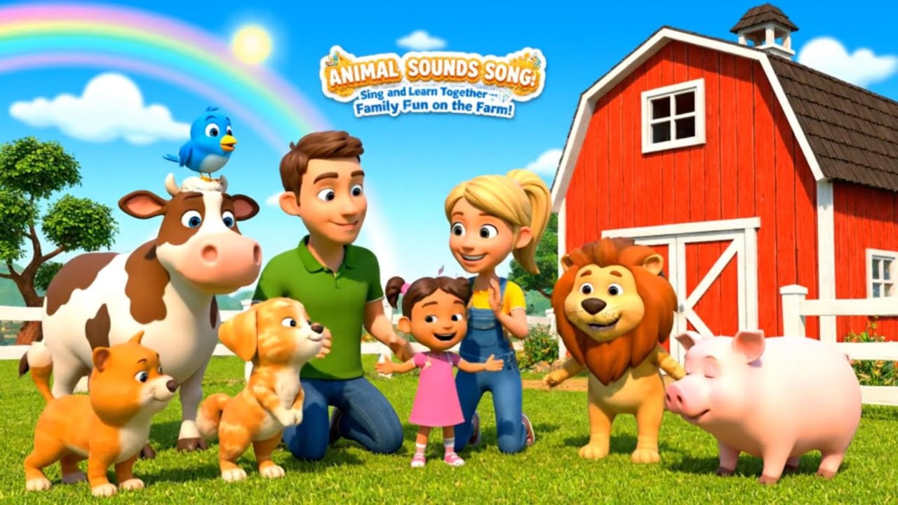 🐮 “Animal Sounds Song for Kids | Moo, Quack, Meow, Woof & More” 