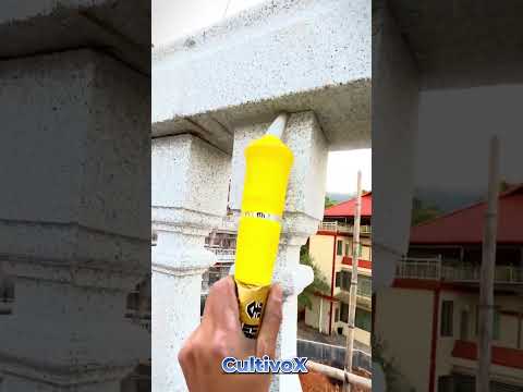 Applying Adhesive in Exterior Stone Construction