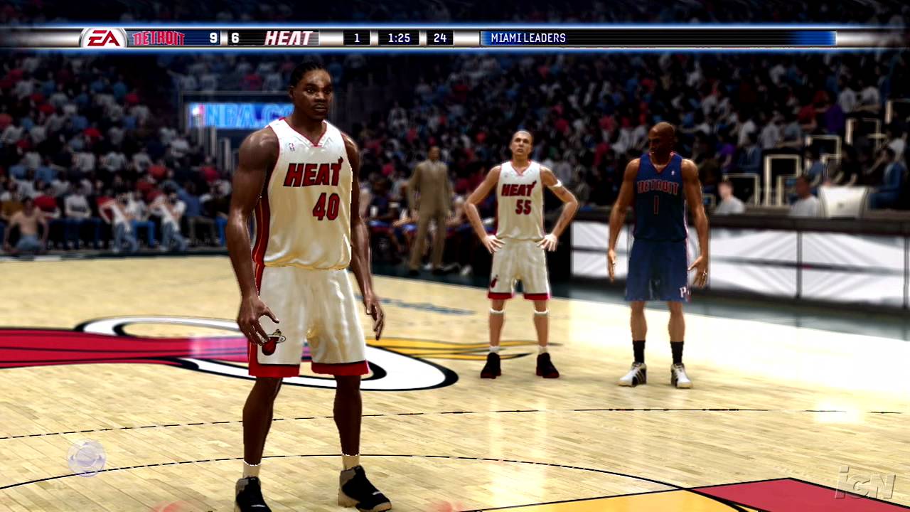 NBA Live 06 Xbox 360 Gameplay - Detroit at Miami