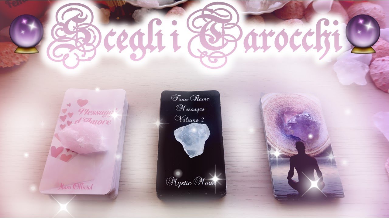Cosa ti vorrebbe dire e perché 🔮 Scegli i tarocchi 🔮