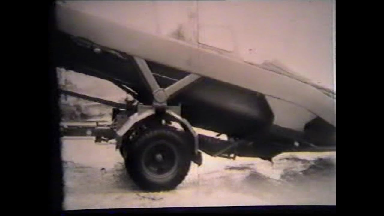 Motorový člun MO 634 na podvozku SP-5, 2.díl