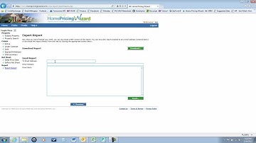 Home Pricing Wizard - Exporting Your CMA