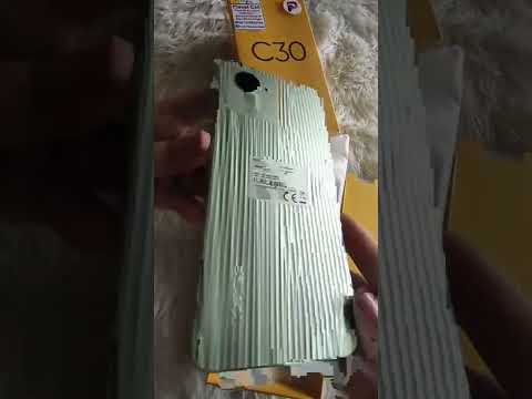 realme C30 unboxing