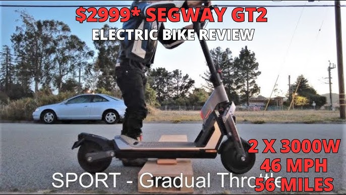 Segway GT2 SuperScooter - The Fastest Electric Scooter