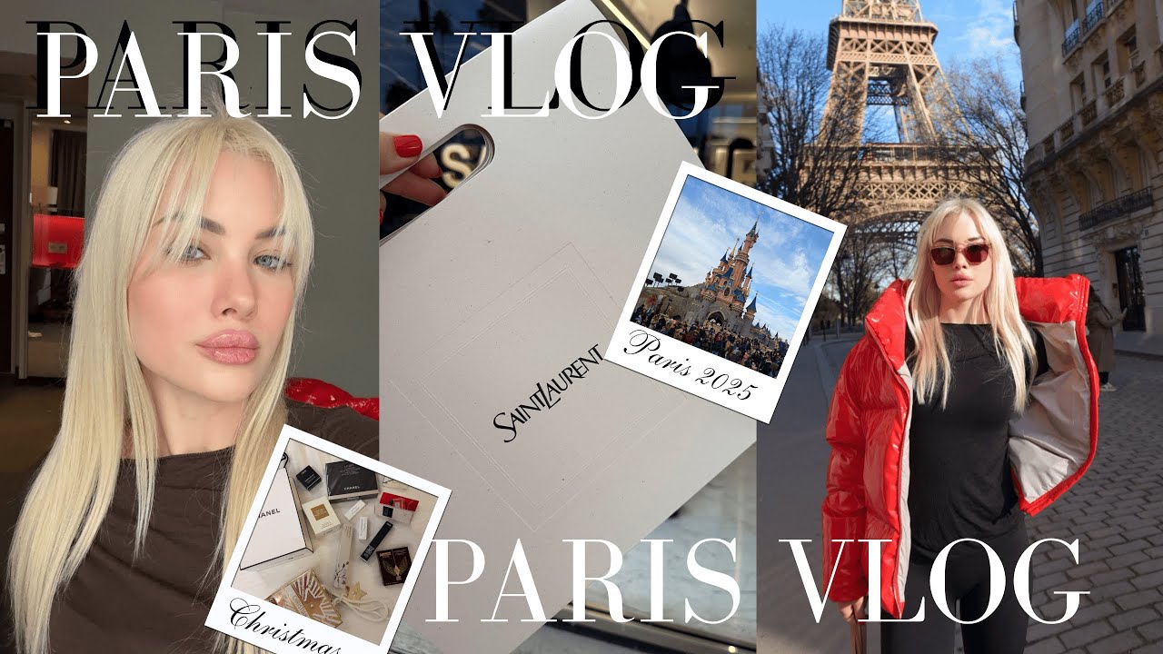 3 ДНЯ В ПАРИЖЕ С ПОДРУГОЙ/самый большой каток в Париже/DISNEYLAND