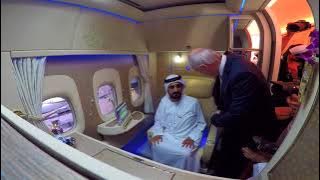 HH Sheikh Mohammed bin Rashid Al Maktoum visits New Emirates First Class Private Suite