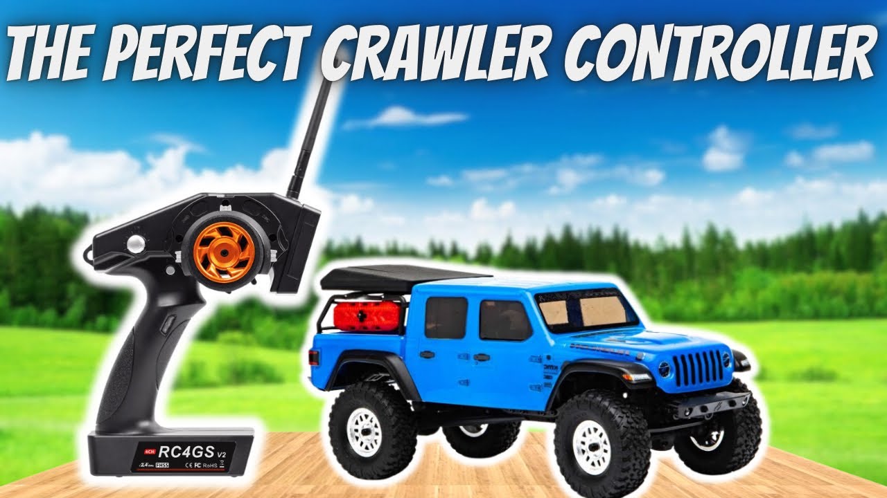 RADIOLINK RC4GS V3 * THE ULTIMATE CRAWLER CONTROLLER?* - YouTube