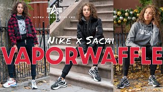 NIKE x SACAI VAPORWAFFLE ON Foot Review 