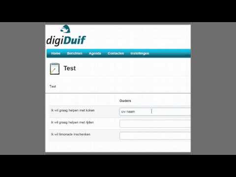 Handleiding Digiduif intekenformulieren