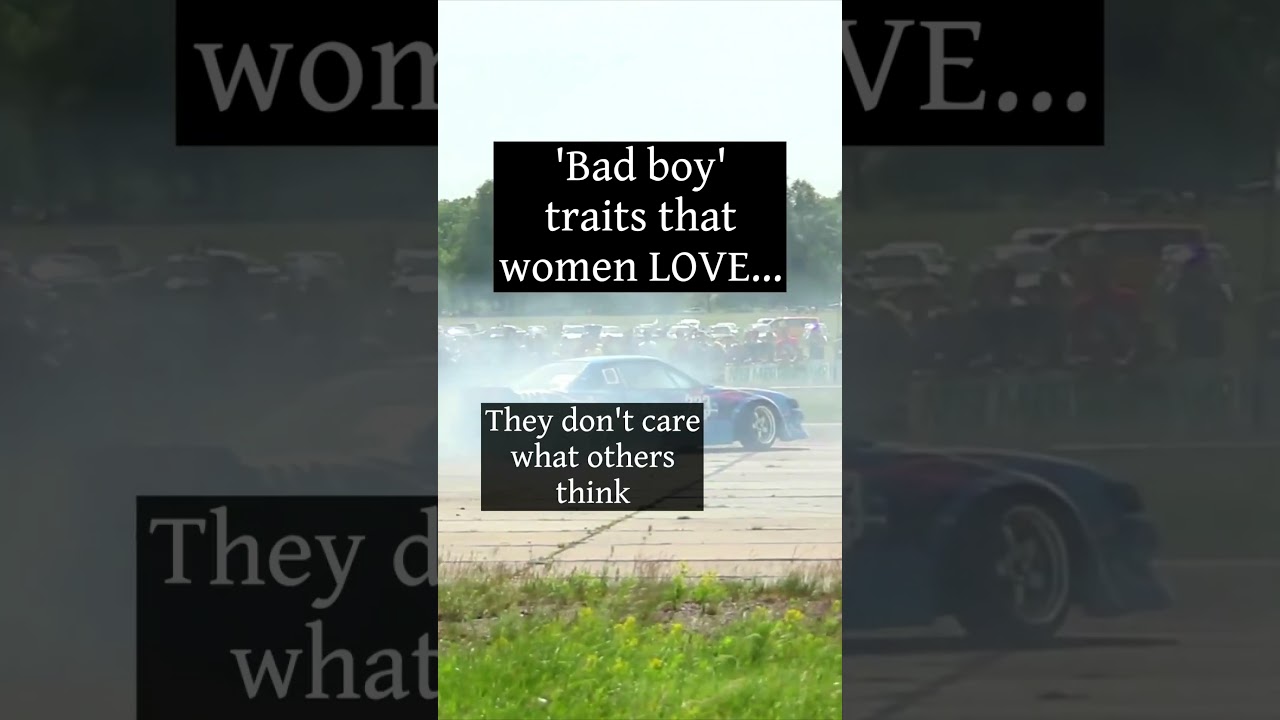 Bad boy traits that women love... 😎❤ 