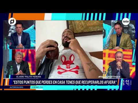 Álvaro "Palito" Pereira en el Polideportivo sobre la realización de la Copa América en Brasil