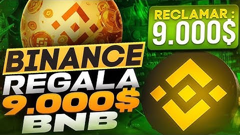 BINANCE REGALA 9.000$ en "$BNB" A TODOS LOS QUE HAGAN ESTE CUESTIONARIO *MUY FACIL*