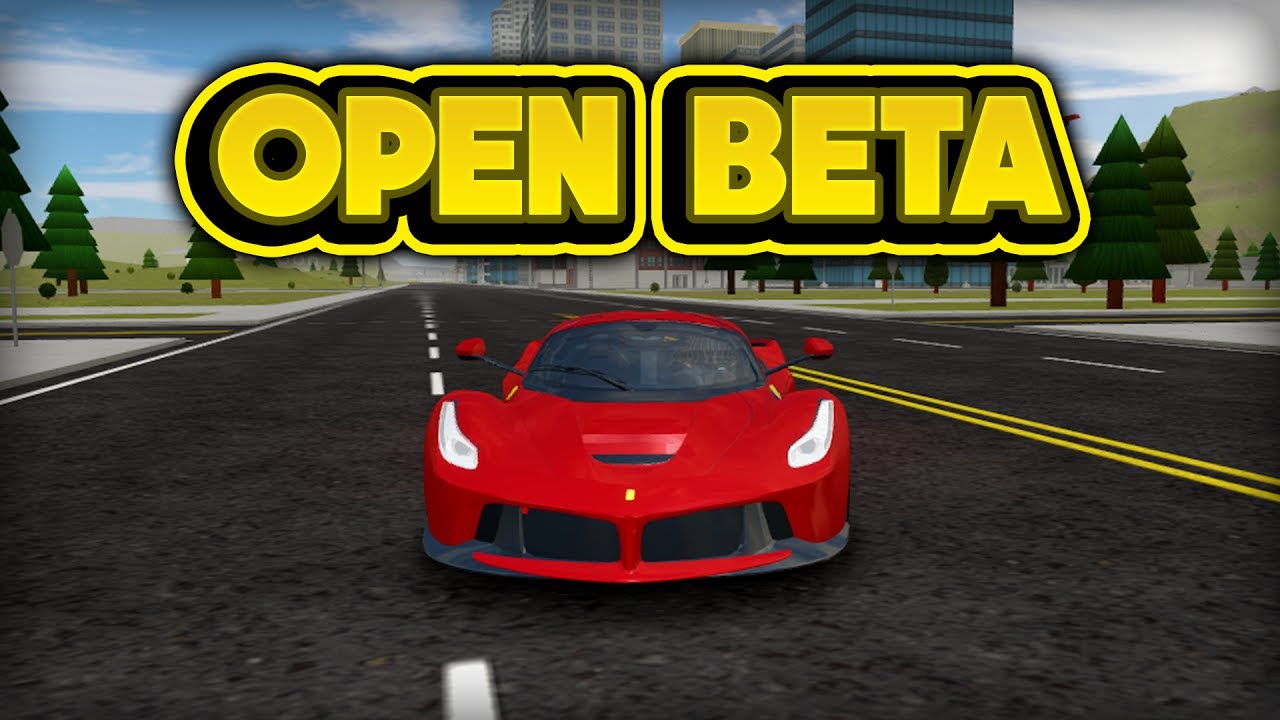 ROBLOX VEHICLE SIMULATOR OPEN BETA YouTube