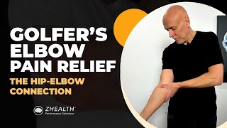 Golfer&#39;s Elbow Pain Relief (The Hip-Elbow Connection!)