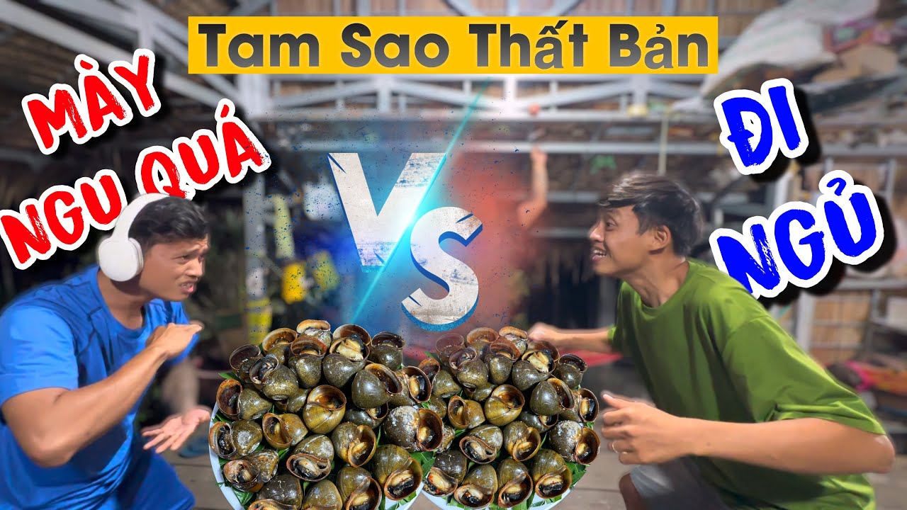 TAM SAO THẤT BẢN | Tập 3 Cười sặc Cơm Với Phần Thi Của Cameraman | THÁNH XÀM