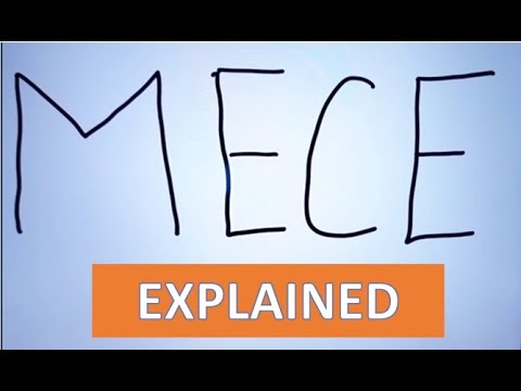 MECE Explained   MECE made simple and why every Consultant should know MECE