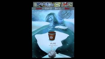 World Paper Toss for iPad 2 FREE CrazyMikesappscom