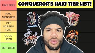 Ranking EVERY CONQUEROR'S HAKI USER In ONE PIECE! (TIER LIST)