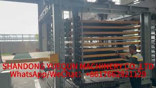 10Layers Film Press Machine With Automatic Loading Machine
