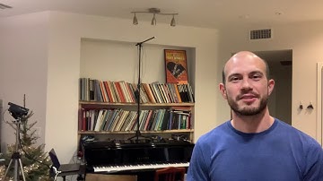 Using a microphone 🎤 boom stand for recording overhead video 📹 of your piano keyboard 🎹