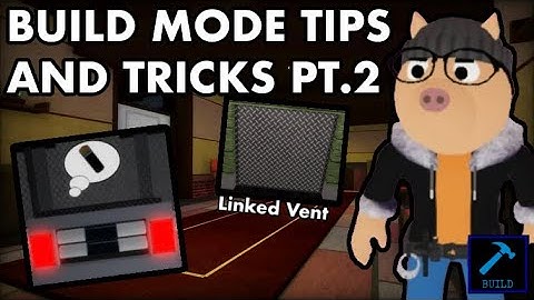PIGGY BUILD MODE TIPS AND TRICKS 🔨