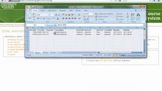 Creating Online Course Evaluations with CEVAL
