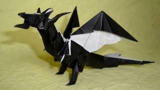 Origami Fiery Dragon instructions ( Kade Chan)