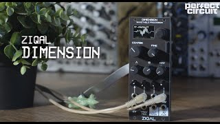 Ziqal Dimension : Polyphonic Wavetable Eurorack Modular Oscillator