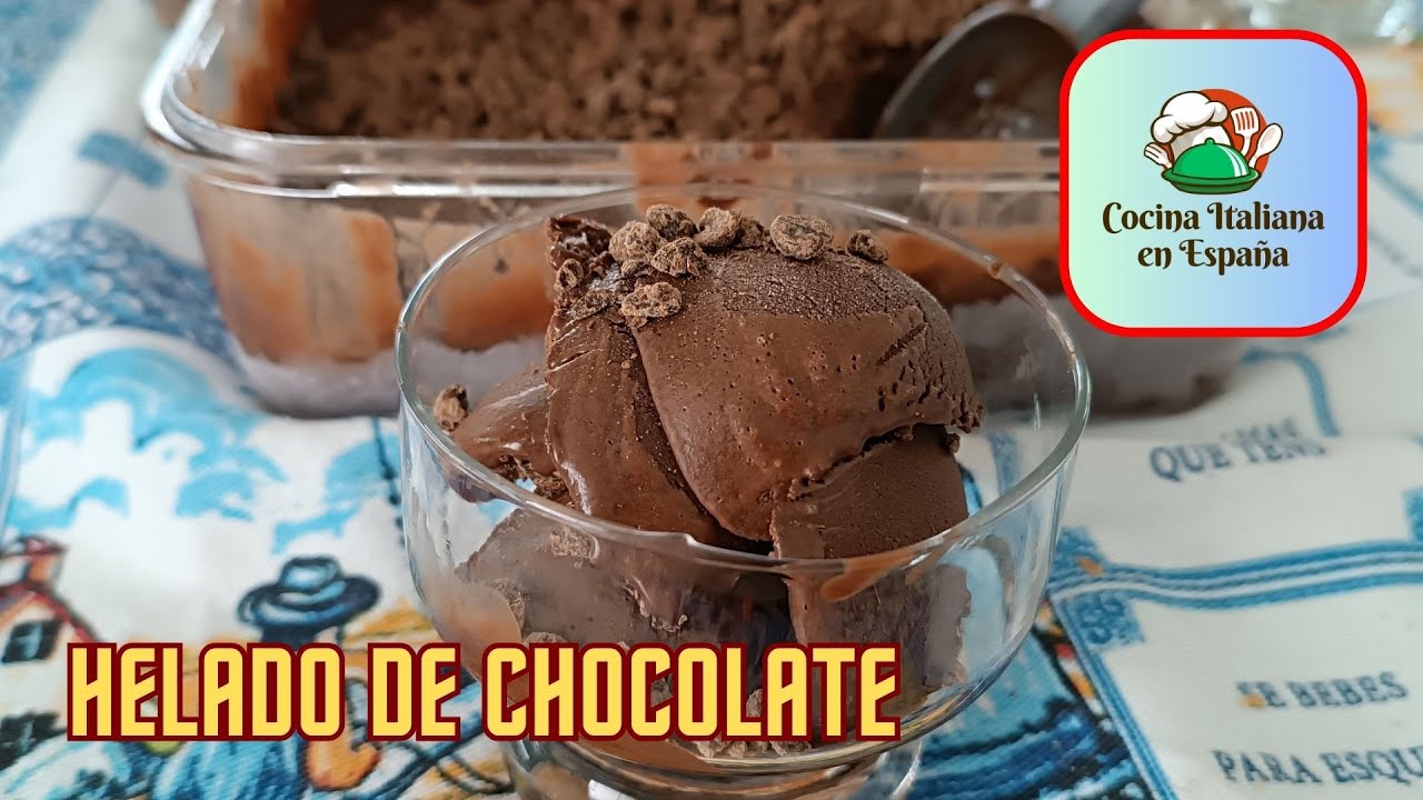 EL MEJOR HELADO DE CHOCOLATE DEL MUNDO! ASÍ SE HACE EN ITALIA CON TODOS LOS TRUCOS