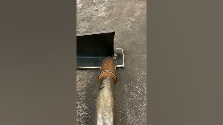 Basic mig welding technique for beginners