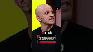 FÁBIO SANTOS ANALISA VITÓRIA DO PALMEIRAS CONTRA O FLAMENGO! #shorts