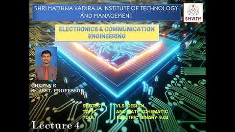 AND Gate Schematic using Electric Binary 9.03 #vlsidesign